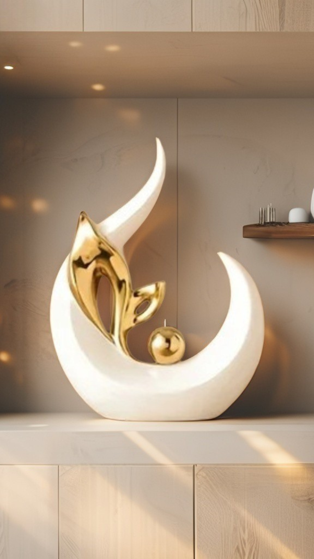 Nordic Muse: Illuminating Ceramic Sculpture for Modern Living