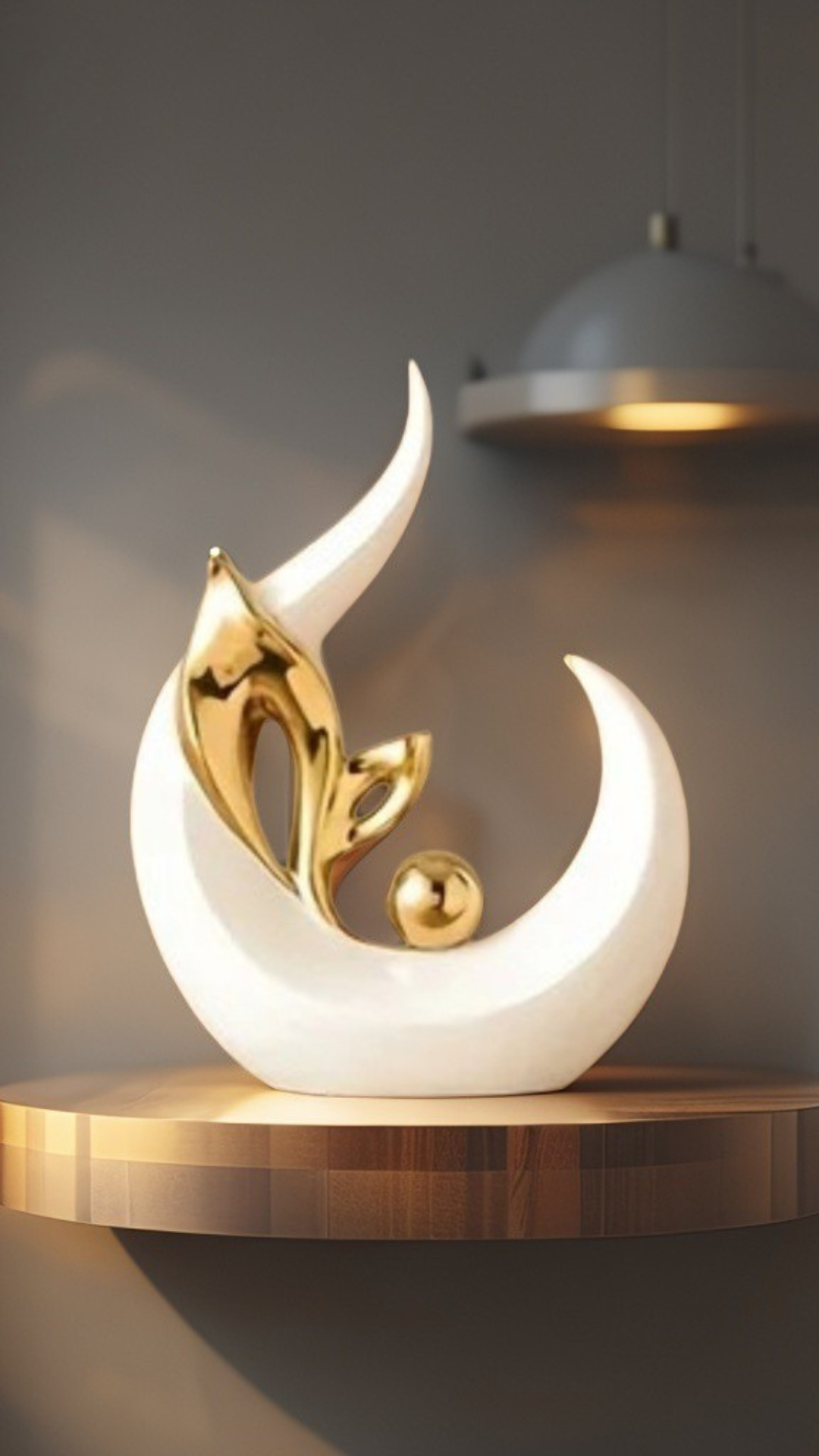 Nordic Muse: Illuminating Ceramic Sculpture for Modern Living