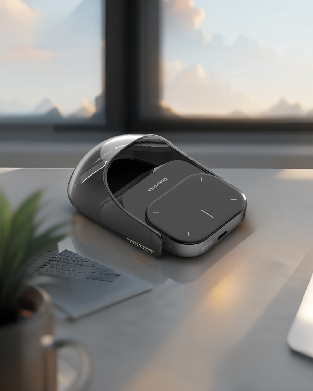 Cheertok Cheerdots 2 Wireless Touchpad Ai Recording Custom Enabled Mouse All-In-One Pocket Airmouse Presenter Smart Phone Remo