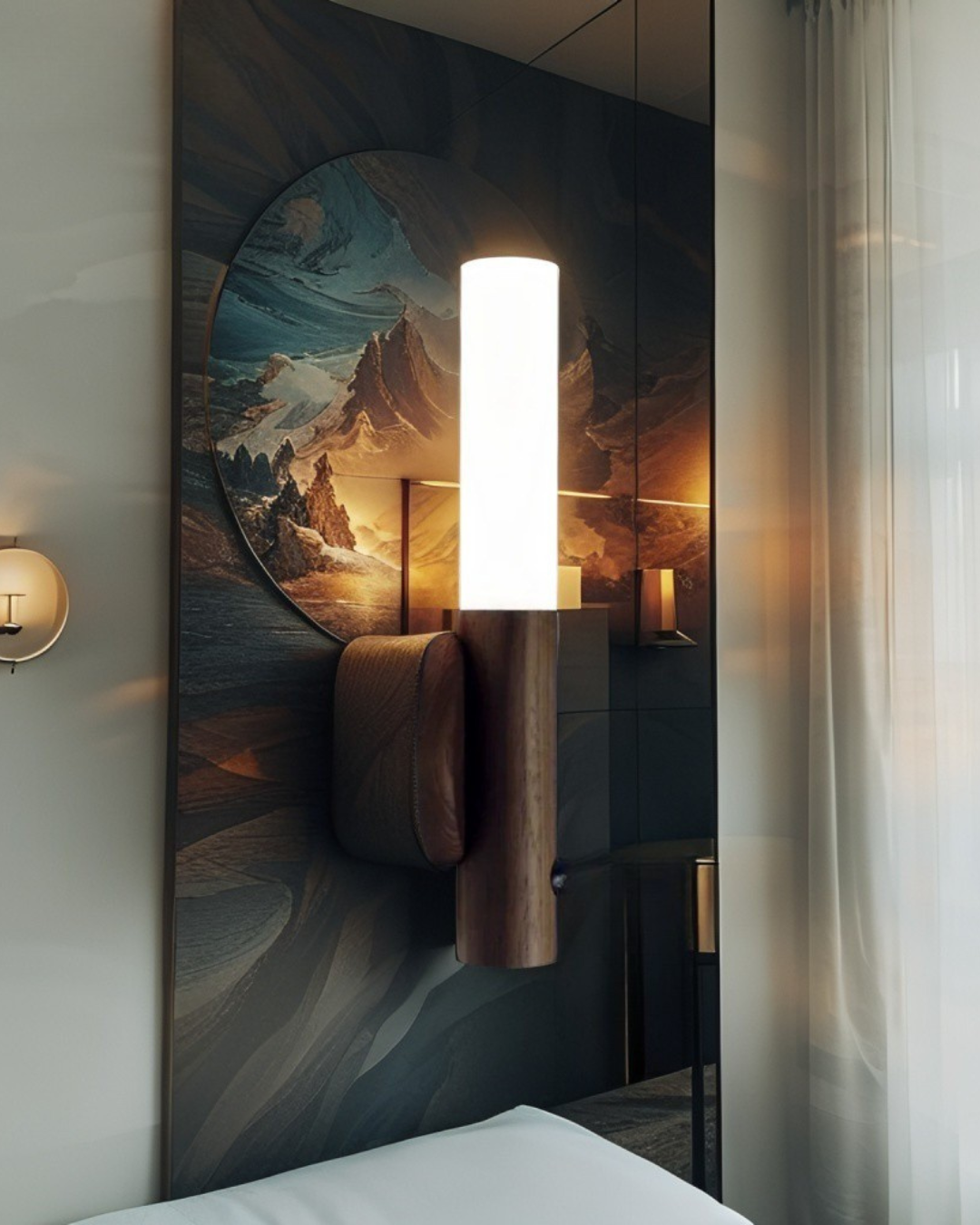 Intelligent Human Body Induction Night Light LED USB Rechargeable Corridor Cabinet Magnetic Wall Lamp Home Mobile Night Lighting