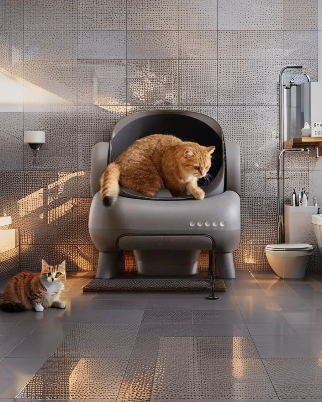 Neakasa Intelligent Fully Automatic Cat Litter Box Open Electric Cleaning Cat Toilet Oversized Poop Scooper Cat Supplies