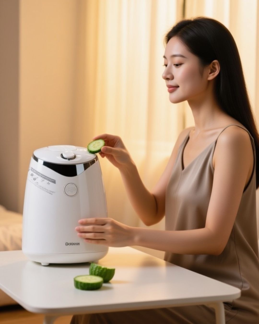 NEWest Automatic Fruit Mask Machine DIY Fruit Vegetable Face Mask Maker Facial Care Beauty Machine Natural Cream Making skincare