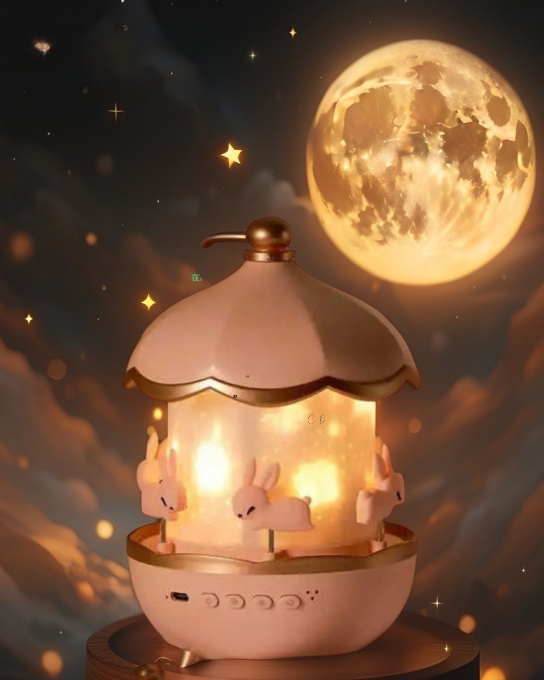 Kids Night Light Projector 21 Films & Bluetooth Music Player Rechargeable Nightlights Bedroom Decor Birthday Gift Star Projector