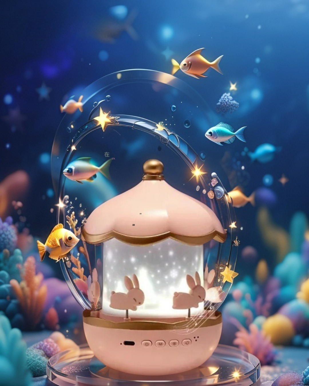 Kids Night Light Projector 21 Films & Bluetooth Music Player Rechargeable Nightlights Bedroom Decor Birthday Gift Star Projector
