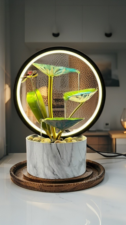 TranquilFlow: Creative Water Fountain for Home Relaxation