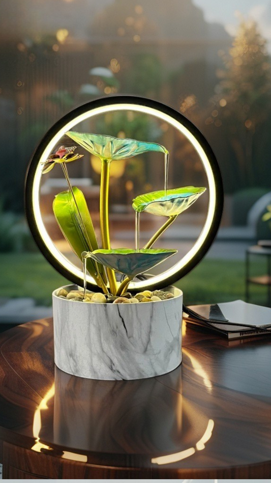 TranquilFlow: Creative Water Fountain for Home Relaxation