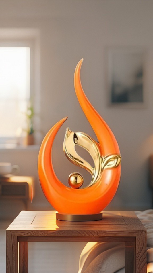 Nordic Muse: Illuminating Ceramic Sculpture for Modern Living