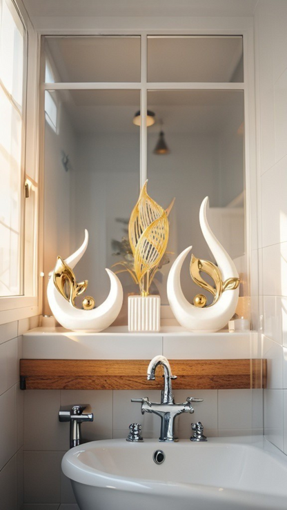 Nordic Muse: Illuminating Ceramic Sculpture for Modern Living
