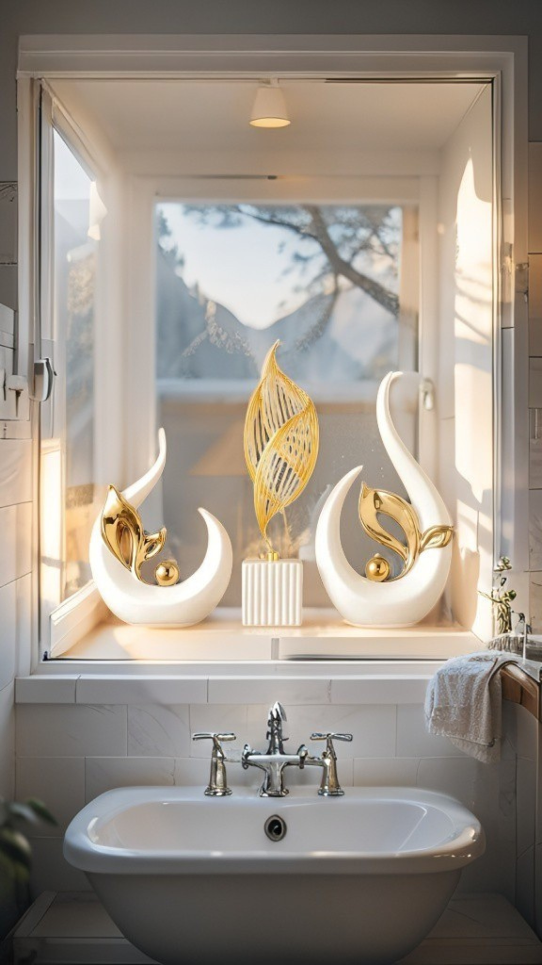 Nordic Muse: Illuminating Ceramic Sculpture for Modern Living