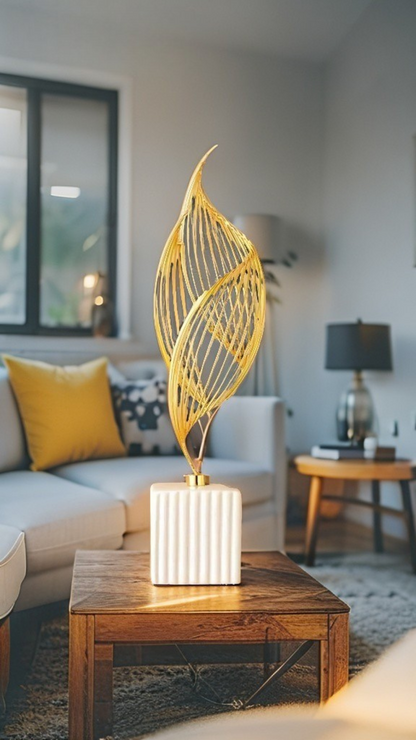 Nordic Muse: Illuminating Ceramic Sculpture for Modern Living