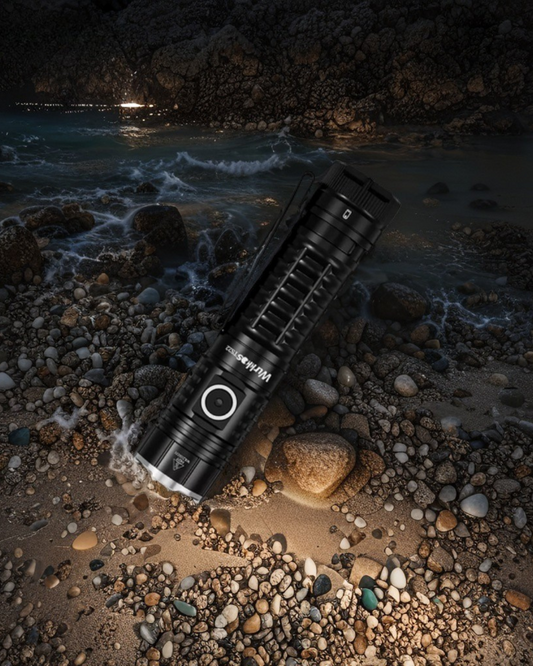 Wurkkos TS22 Rechargeable 21700 LED Flashlight XHP70.2 Powerful Max 4500LM IP68 with Magnet Tail & Reverse Charging for Hiking