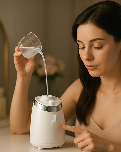 NEWest Automatic Fruit Mask Machine DIY Fruit Vegetable Face Mask Maker Facial Care Beauty Machine Natural Cream Making skincare
