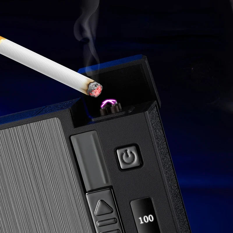 Double Arc Metal Cigarette