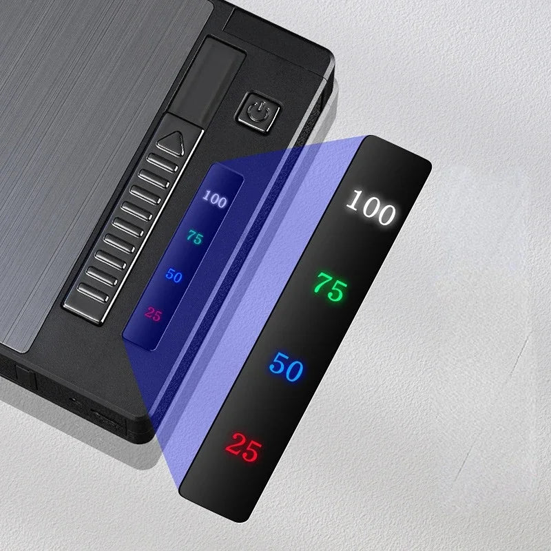 Double Arc Metal Cigarette