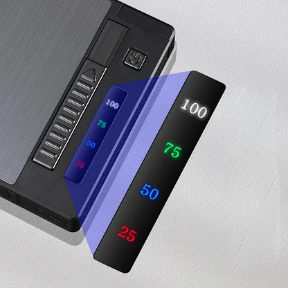Double Arc Metal Cigarette