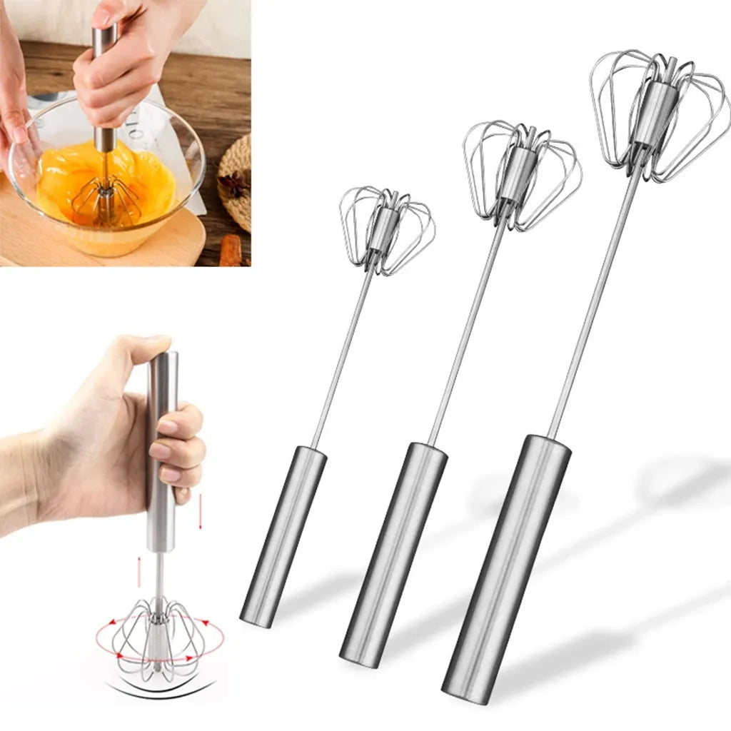 SpinMaster: Semi-Automatic Egg Whisk for Effortless Mixing