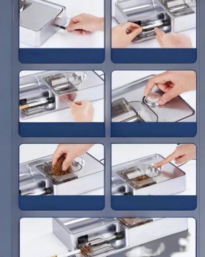 Make Your Own Cigarettes Quickly, Smartly, And Economically!-Electric Cigarette Rolling Machine.